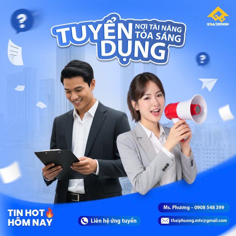 Tuyển dụng GOADESIGN