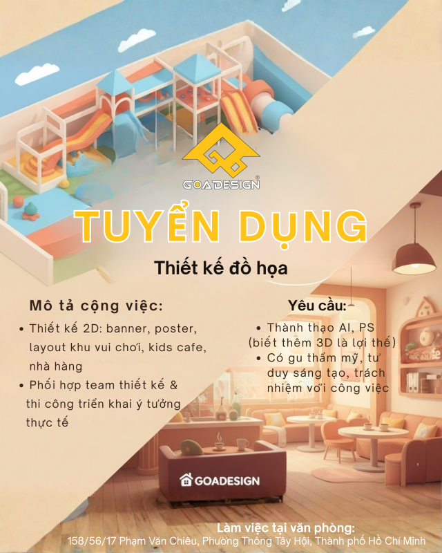 GOADESIGN tuyển dụng 2026
